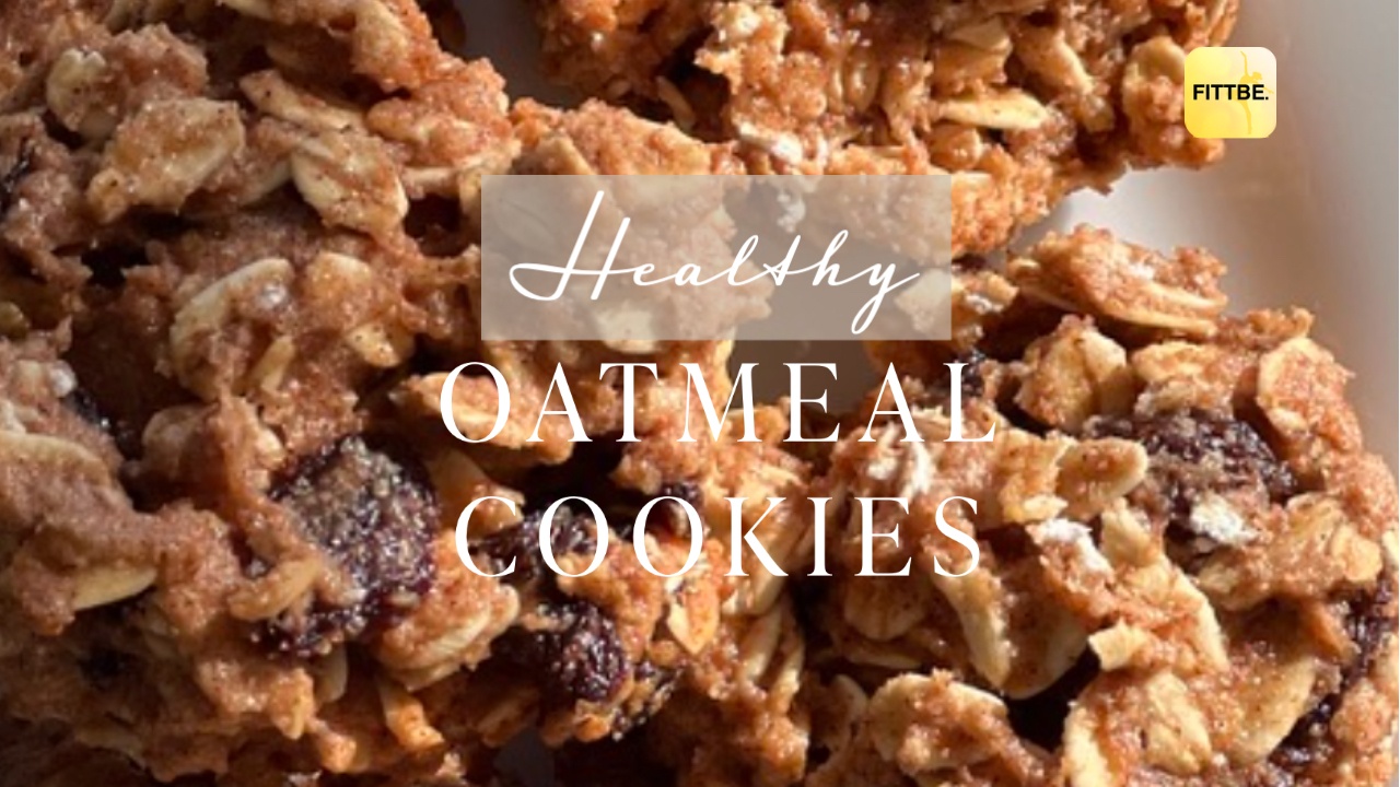 Healthy Oatmeal Cookie Recipe