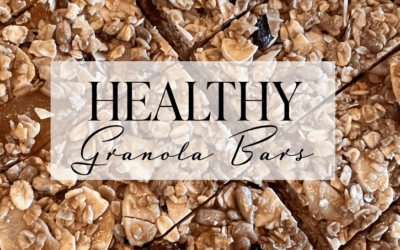 Healthy Granola Bar Recipe