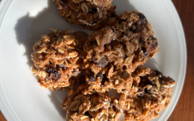 Healthy Cookies: Oatmeal Raisin