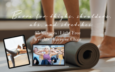 45 Minute Balanced Barre for Thighs, Arms, Shoulders and Abs