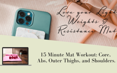 Resistance Pilates Mat Workout: 15 Minutes