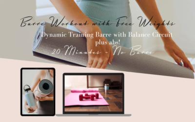 Dynamic Training Barre with Balance Circuit: 20 Minutes