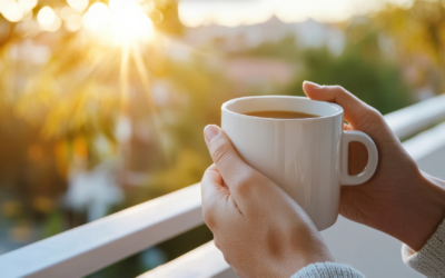 Sip Coffee, Tea, or your Favorite Beverage Outside