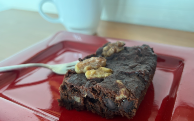 Gooey & Healthy Sweet Potato Brownies