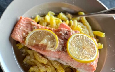 Salmon Obsession: Cook this Lemon Pasta with Filet of Salmon Tonight!
