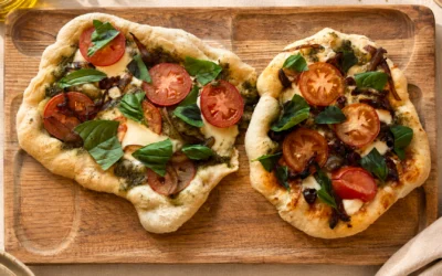Sourdough Pizza Night: A Whole Wheat Crust & Beautiful Topping Ideas
